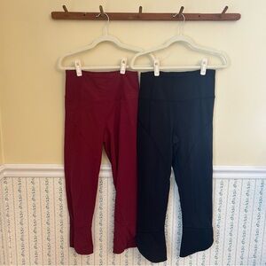 BUNDLE OF 2 Free People Movement Cropped Athletic Leggings (Size M)